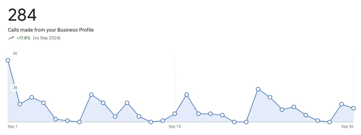 DMS SEO Results - Performance metrics dashboard